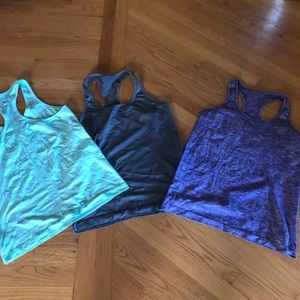 Bundle of Lululemon Racerback tank tops